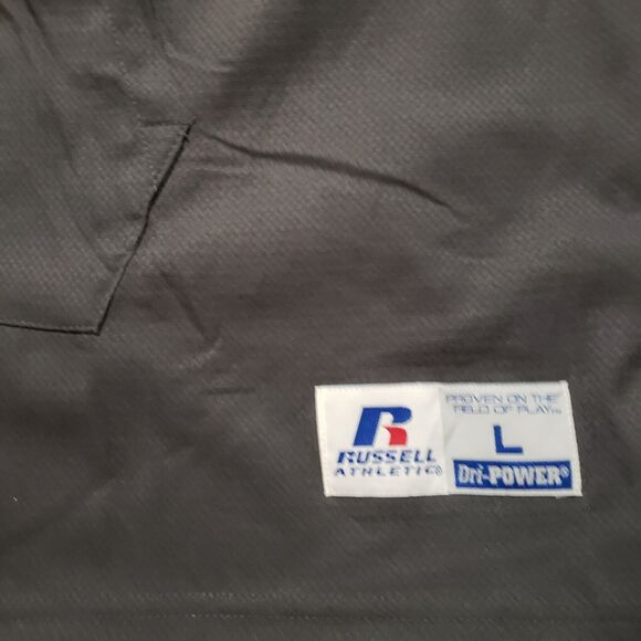 Russell Athletic Men’s Gray Short Sleeve Shirt Sz L Casual Sportswear Essential - Picture 6 of 10